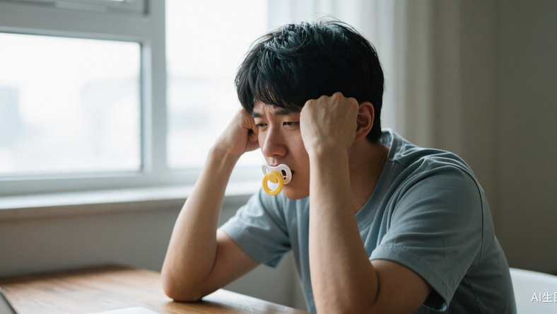 卖爆的成人奶嘴,藏着打工人绷不住的难